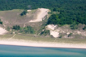 This is where The 3 Dune Challenge takes place along Lake Michigan in the Indiana Dunes.