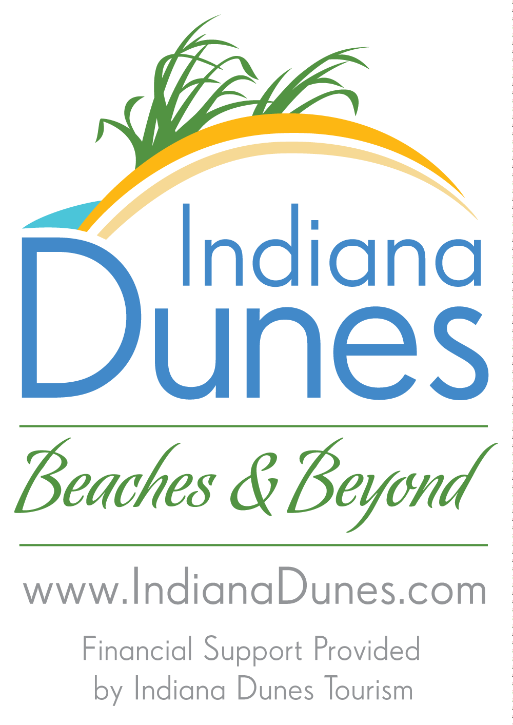 indiana dunes tourism logo grants