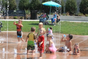 Kids Playing In Park